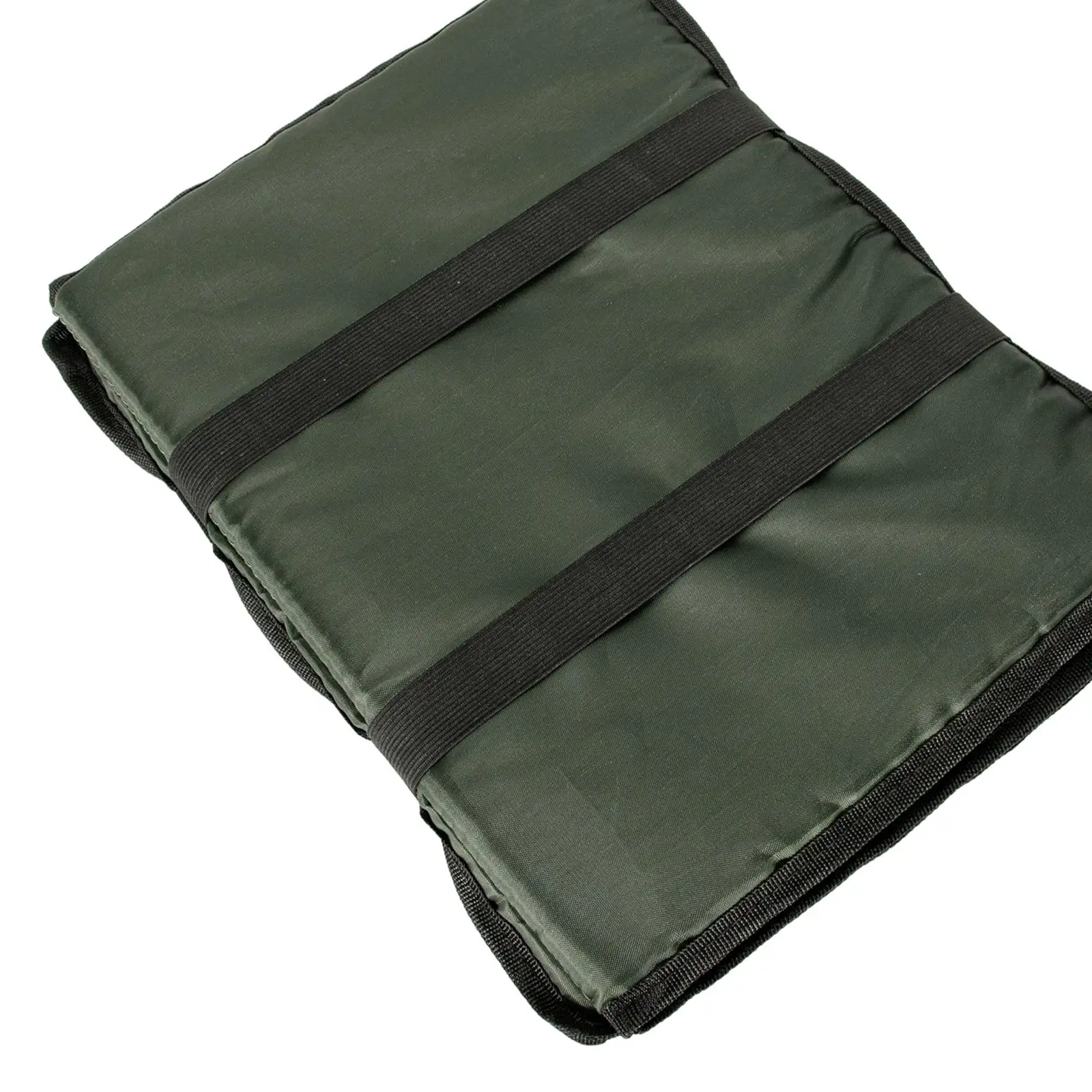 Carp Fishing Unhooking Mat with Small Lure Box Accessory Rolls up for Convenient Storage