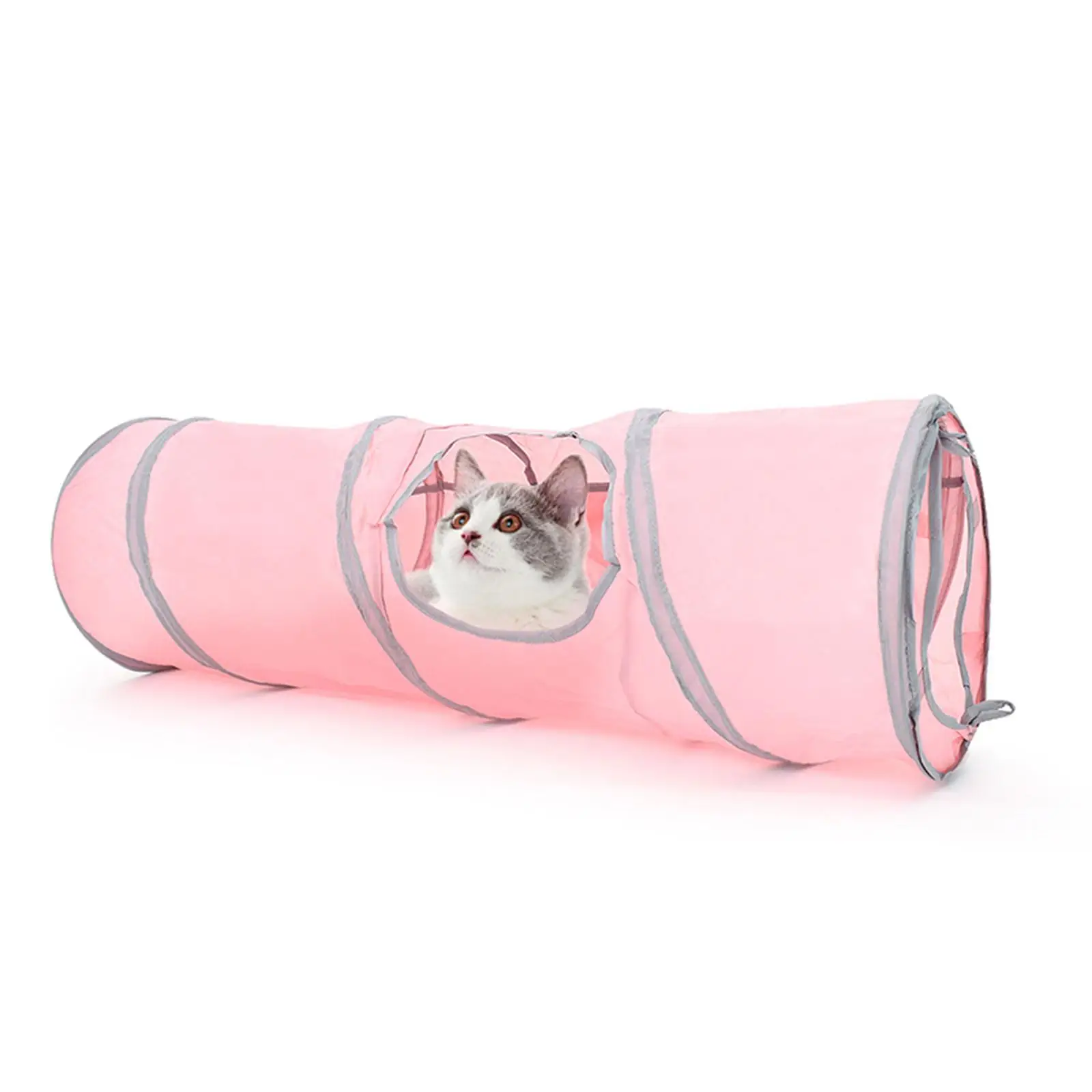 Cat Tunnels Interactive Toys Rabbit with Hole House Puppy Cat Toys Maze Collapsible Tube for Kitten Bunny Indoor Cats Guinea 