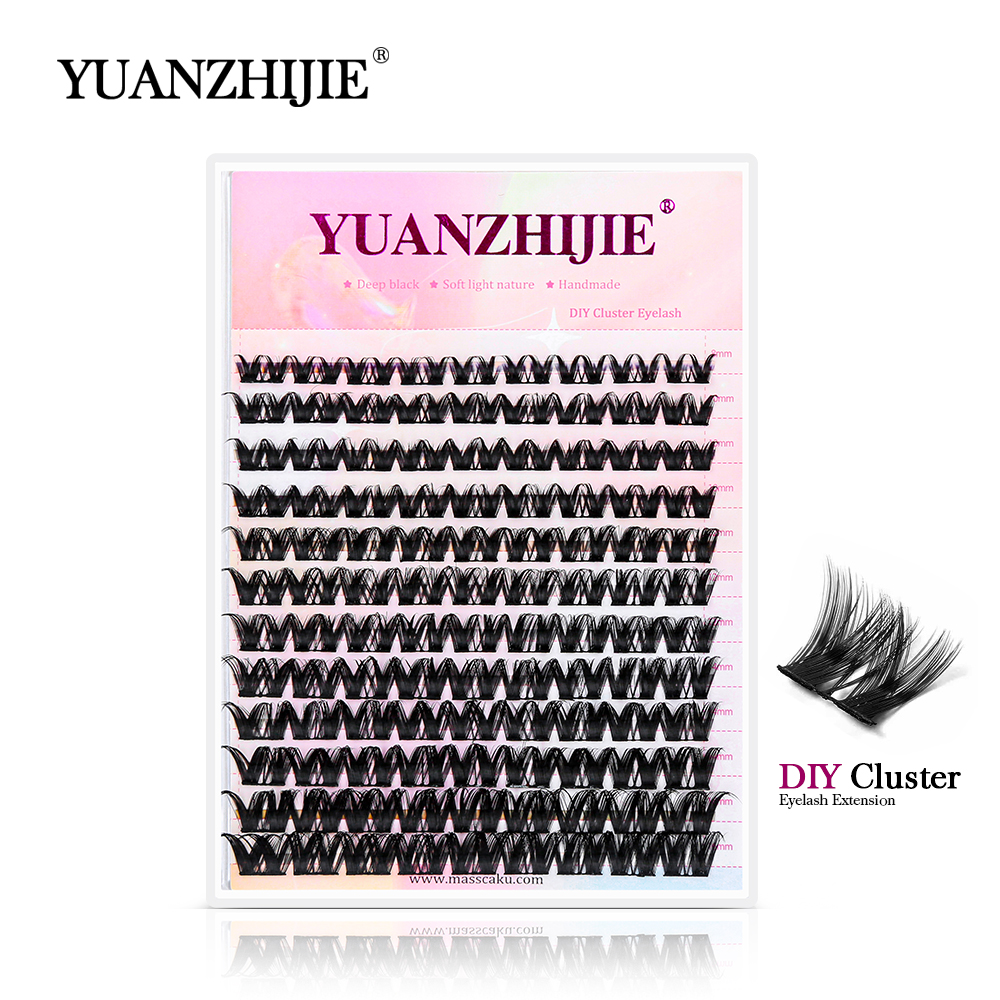 Best of YUANZHIJIE New Mix DIY Clusters Eyelash Extension Segmented Volume Natural Individual Eyelashes Bundles Makeup Supplies Reviews & Tips