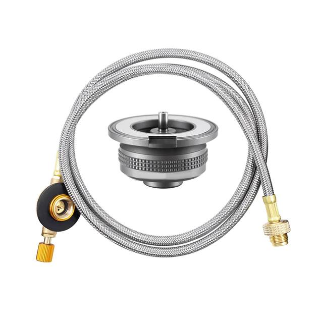 Split Stove Converter with Extension Tube Fittings Easy to Use Professional