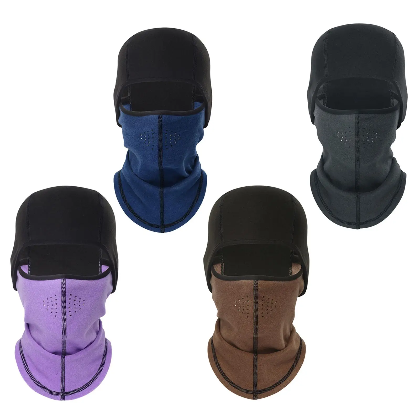 Breathable Balaclava Ski Mask Men Warm Fleece Thermal Neck Warmer for Skiing