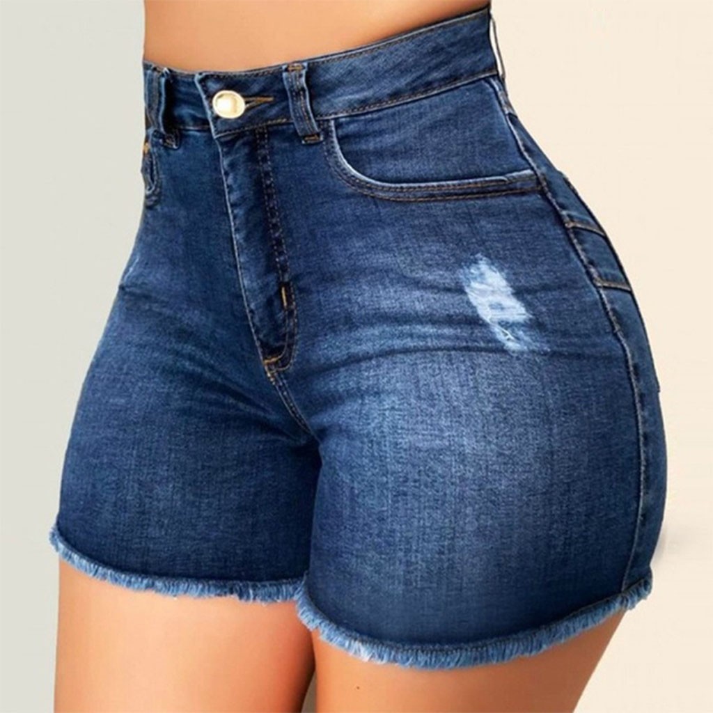 Title 8, Shorts Denim Jeans Woman Denim Shorts Broken Cr...