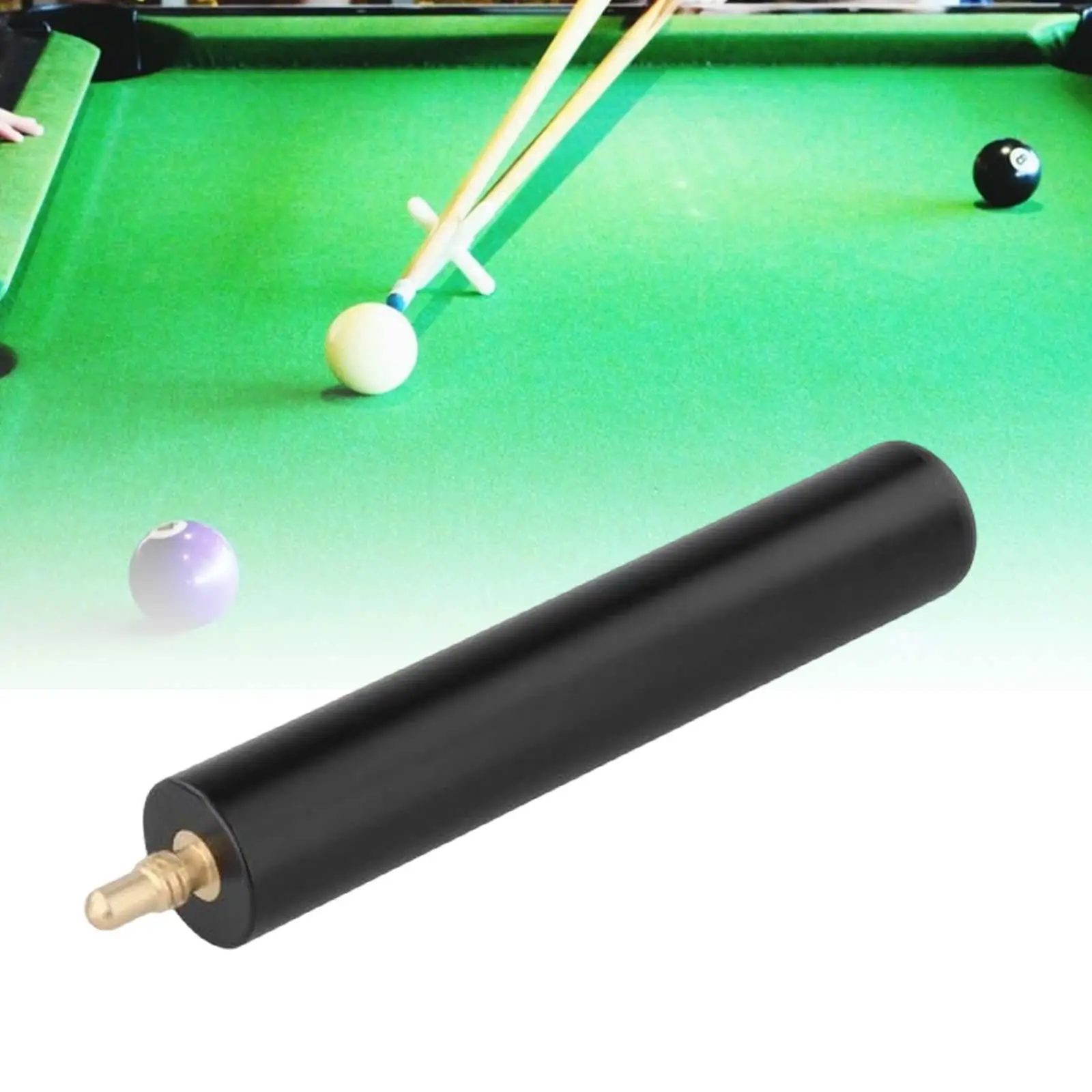 Portable Cue Stick Extender Weights Replacement 6in Billiards Pool Cue Extension for Billiard Cues