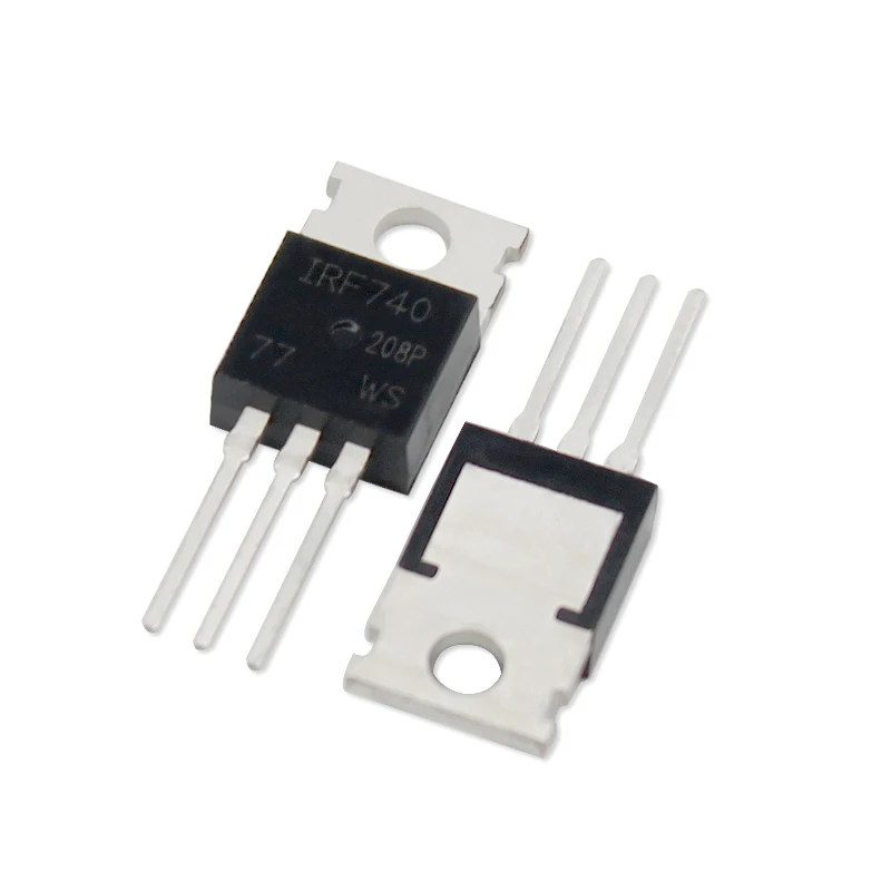 5pcs IRF740 Transistor 740 IRF740PBF TO220 MOSFET MOSFT FETs 400V 10A TO 220  Field Effect Transistors Set Electronic ComponentTransistors - AliExpress