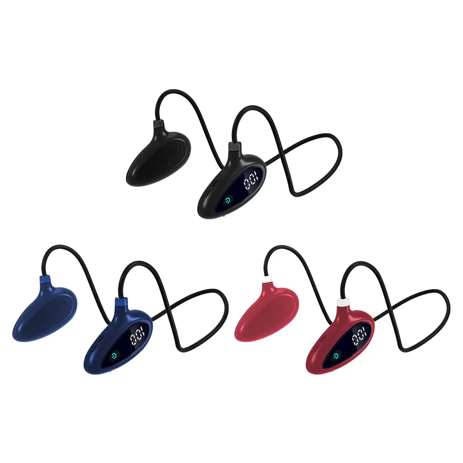 V5.3 Sports Air Conduction Headset Bending Without Deformation Waterproof Earphones for Climbing Yoga Fitness Gym Travel