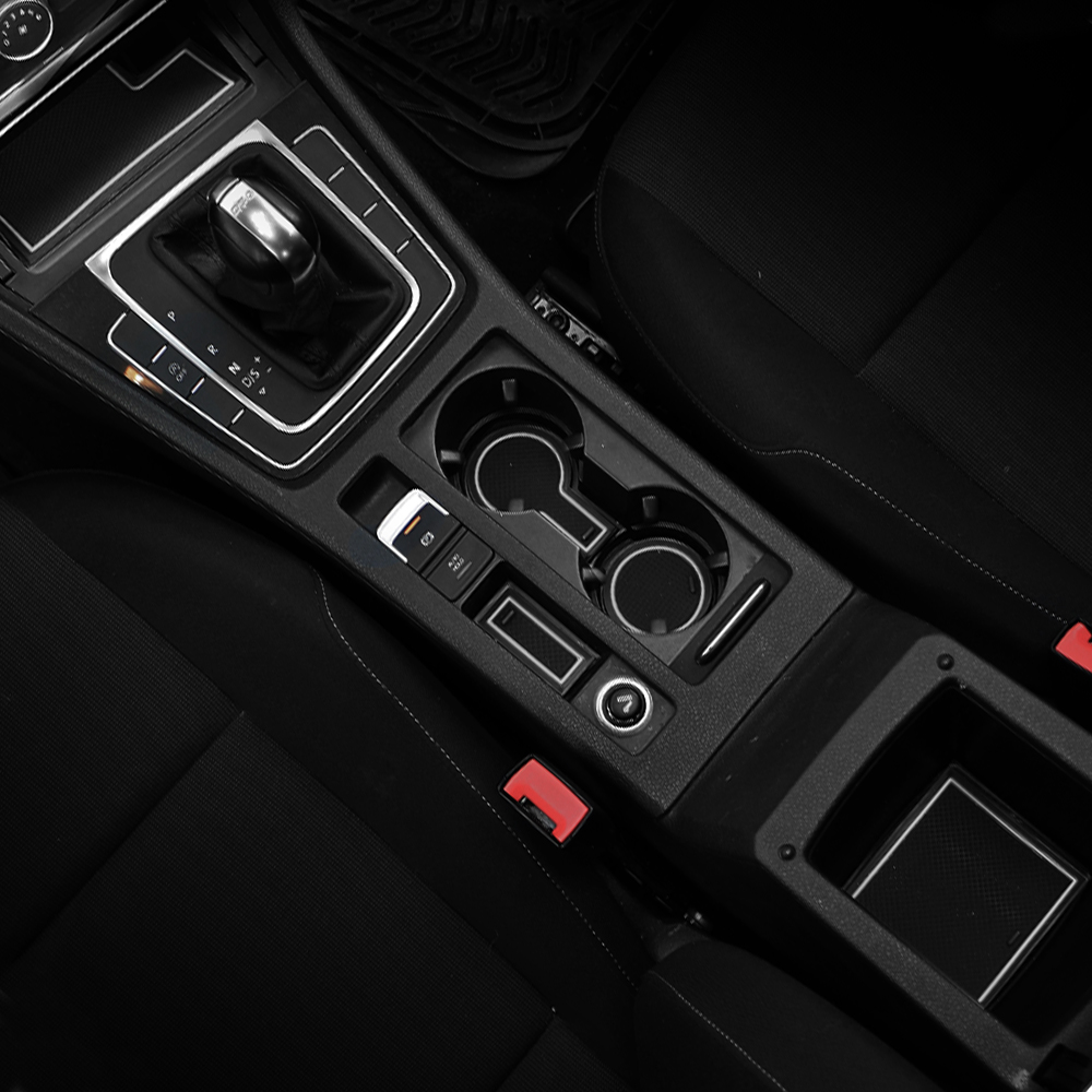 10 Stück Silikon Auto rutsch feste Türnut Matten Tor Schlitz Cup Pad Matte für Volkswagen VW Golf 7 1, 5 mk7 mk 7,5 2014-2018 Zubehör – Detail 3