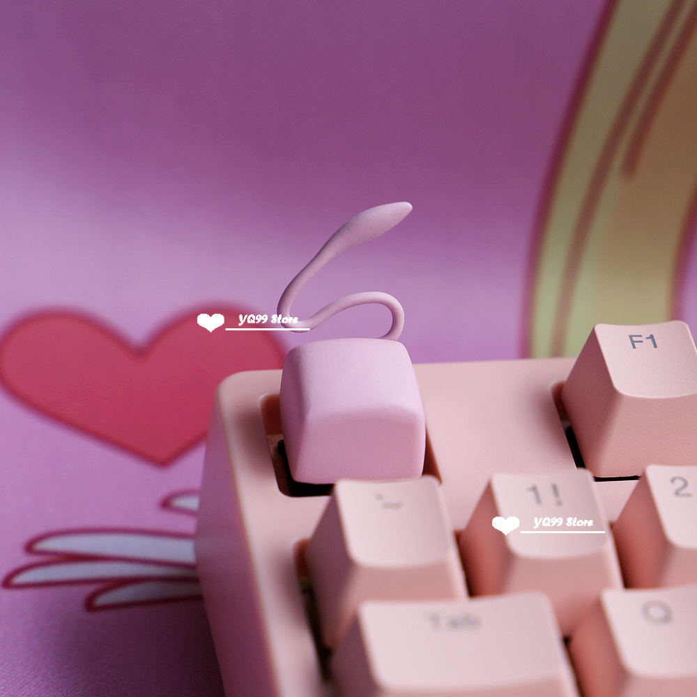 Resina Keycap, Keycaps Teclado Kawaii, Compatível com Interruptores MX