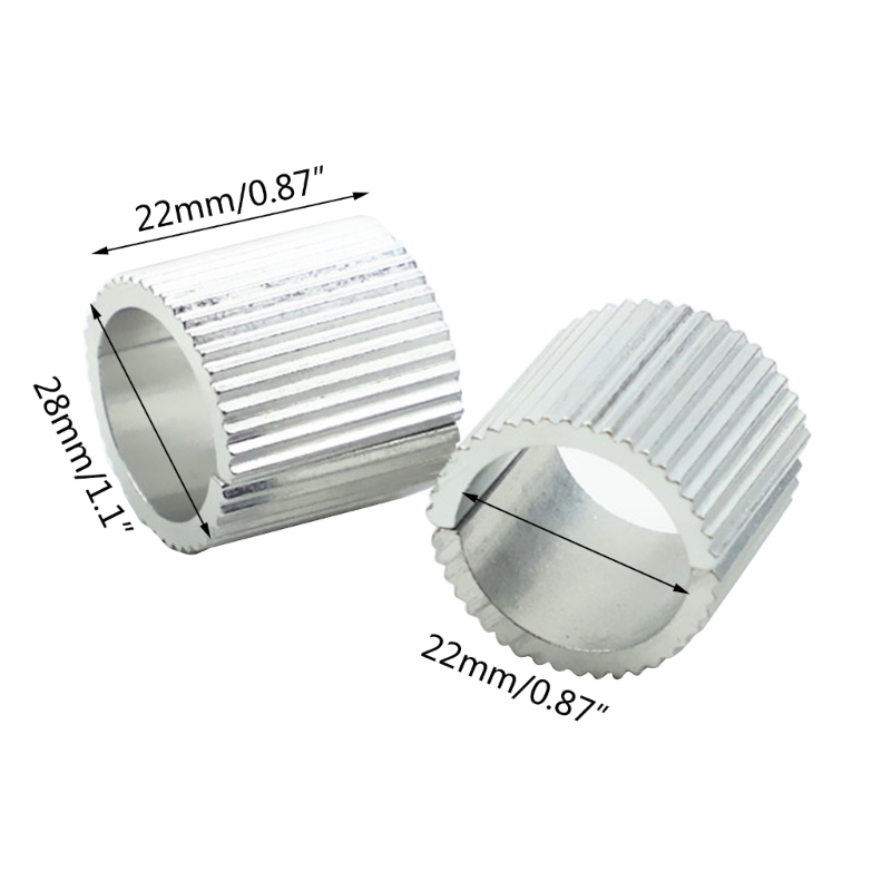 22 mm bis 28 mm Motorrad-Lenker-Konvertierungs-Distanzstück, Abstandshalter, Riser-Klemme, Shim-Adapter, Abstandshalter – Detail 18