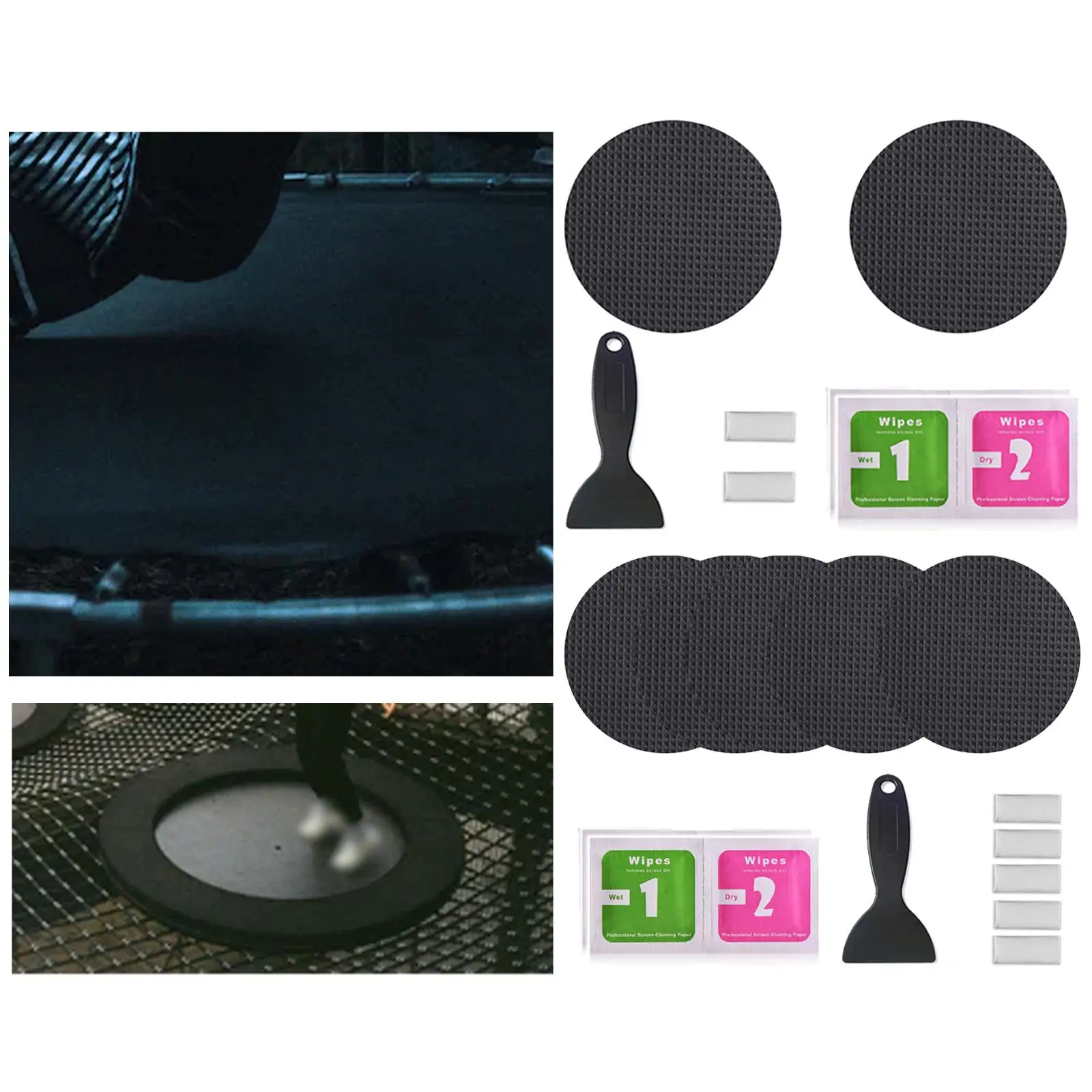 Strong Trampoline Repair Patches Fixing Hole Cover Durable Tape 4