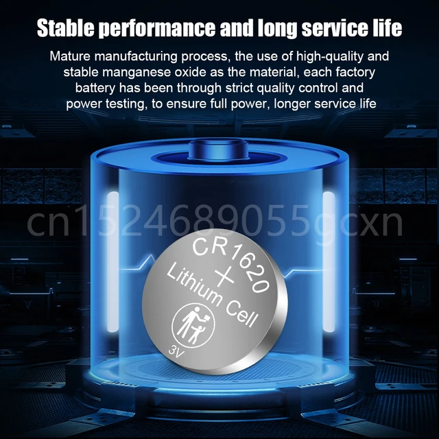 Simply Brands — Car Key Battery - 3V Lithium (CR1620, ECR1620