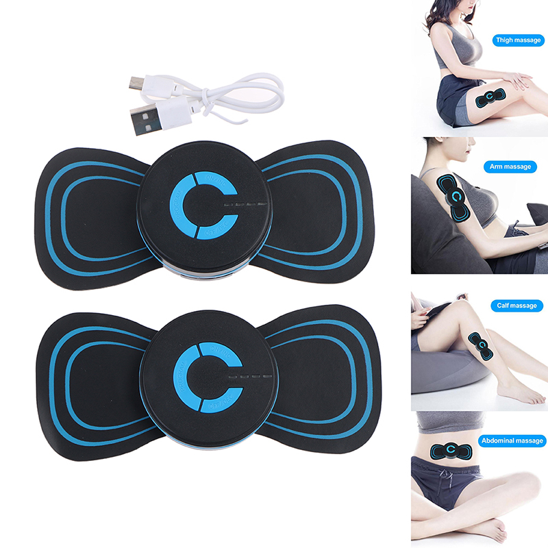 Best of Portable Neck Body Massager Muscle Relief Pain Mini Electric Convenient Intelligent Cervical Massage Stickers Meridian Massager Reviews & Tips