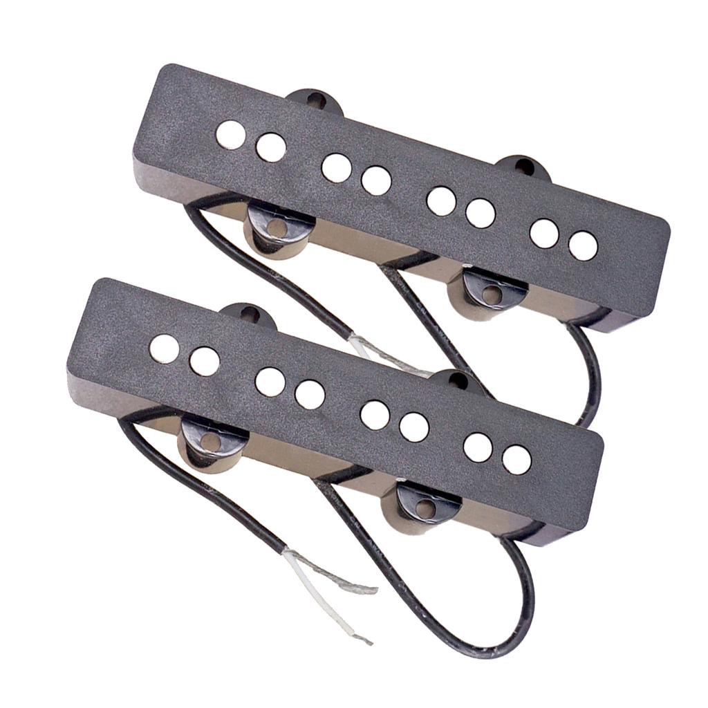 Description Picture 6 of itemTooyful Exquisite 2Pcs Black Electric Bass Open Pickups DIY for JB Musical Instrument Accessory