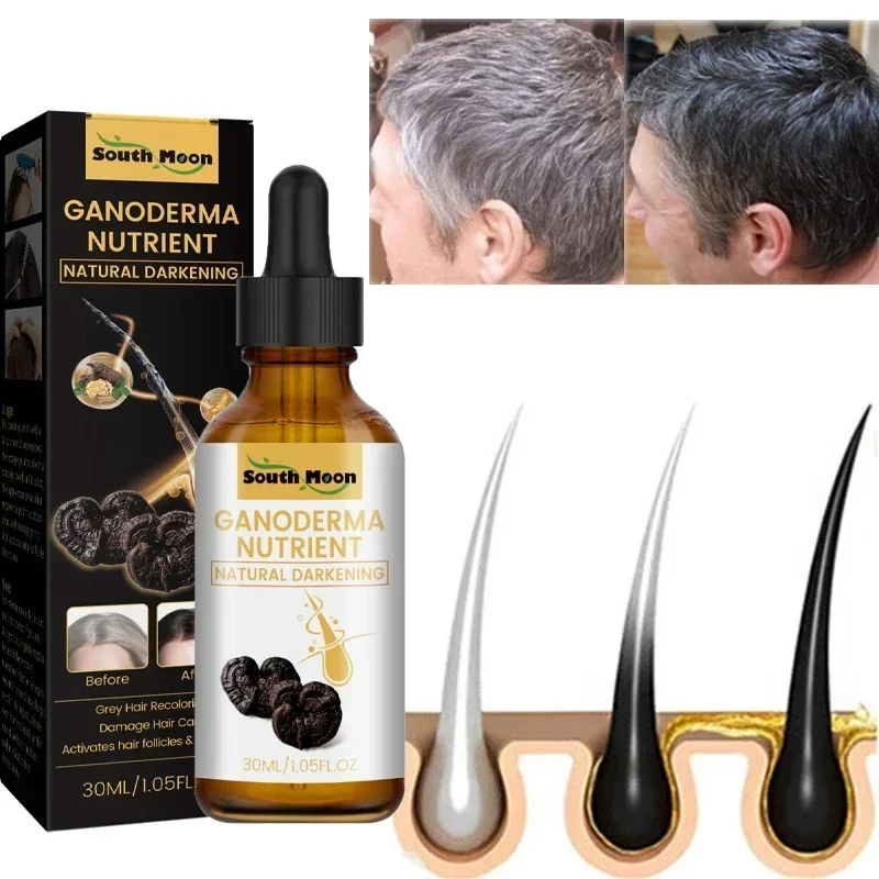 Best of Hair Care Strengthen Hair Roots Growth Oil Natural Nutrient Hair Growth Serum Anti Greying Hair Serum Ganoderma Hair Repair Reviews & Tips