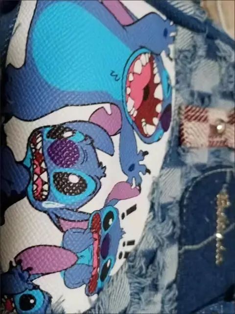 Lilo Stitch - Borsa a tracolla da donna con motivo cartoni animati