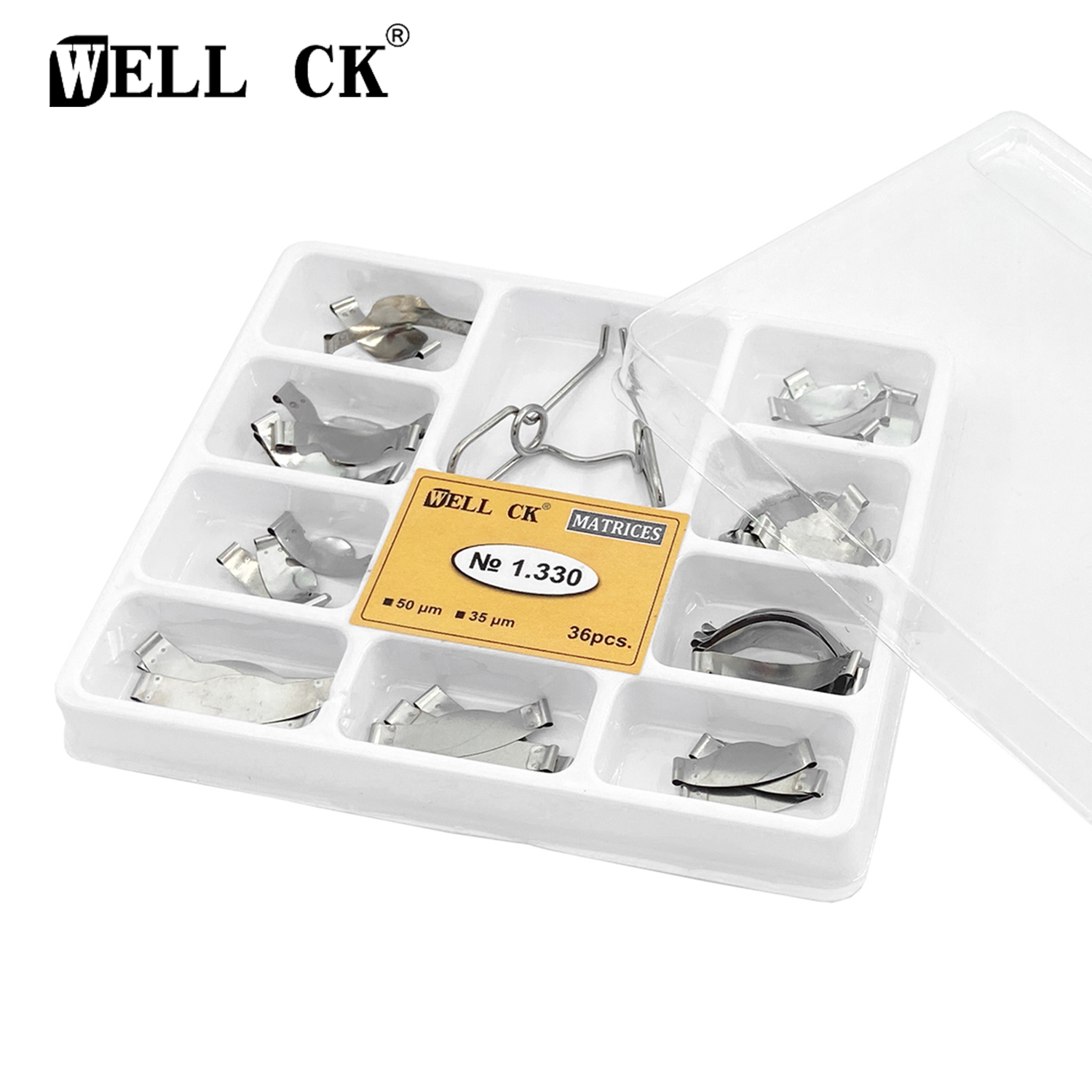 Best of Dental Matrix No.1.330 Sectional Contoured Metal Matrices With Spring Clip Universal Kit For Teeth Replacement Dentist Tools Reviews & Tips