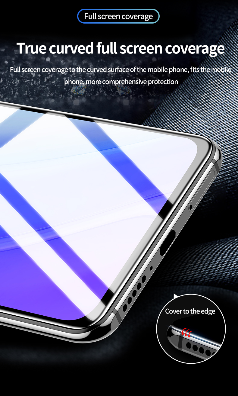SmartDevil Screen Protector für Xiaomi Mi 12T 10T Pro Lite 11T 9T Gehärtetem Glas Anti-fingerprint Volle Abdeckung HD Anti Blue Ray – Detail 11