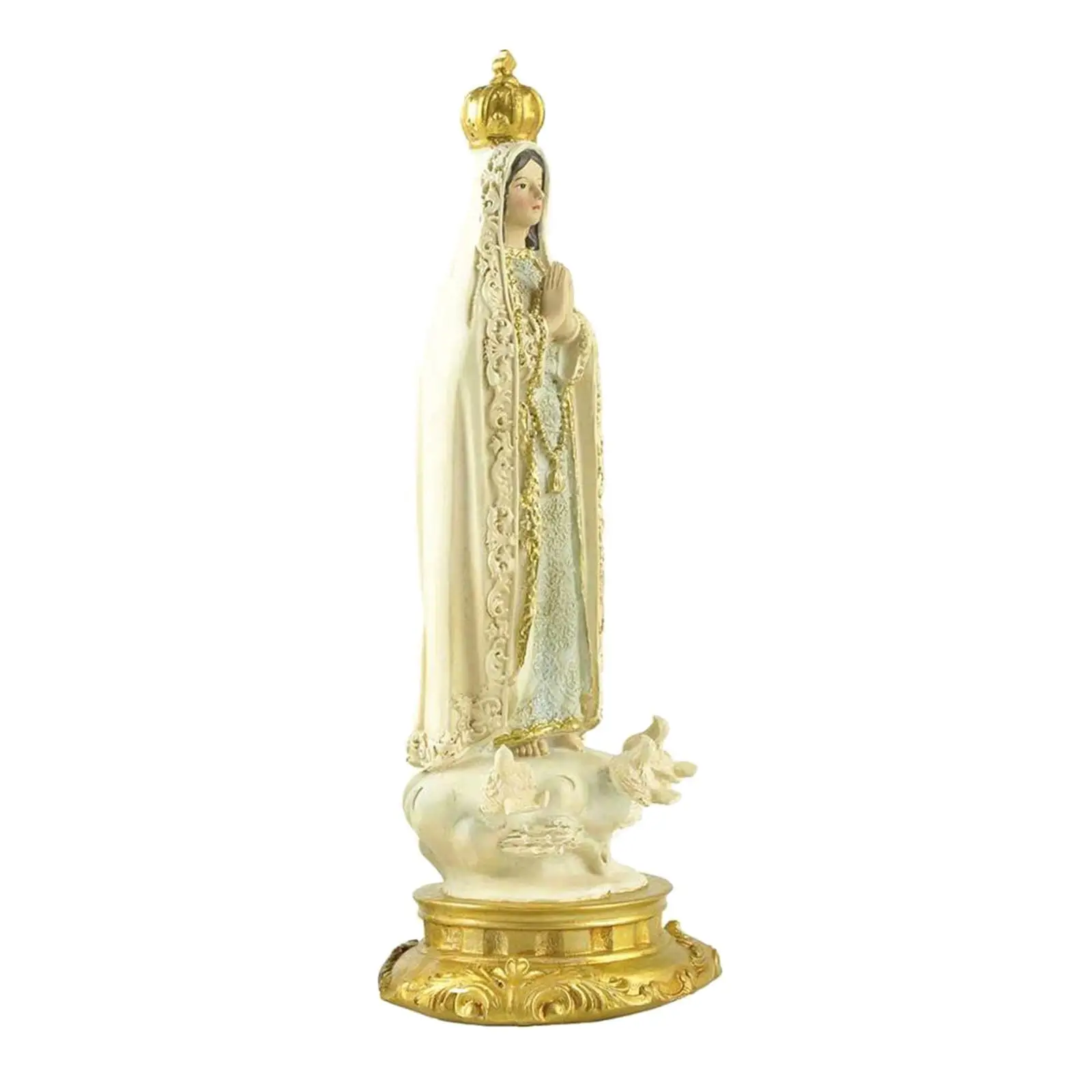  Statue Mary Holy Religious Figurine Shelf  Decor Gift
