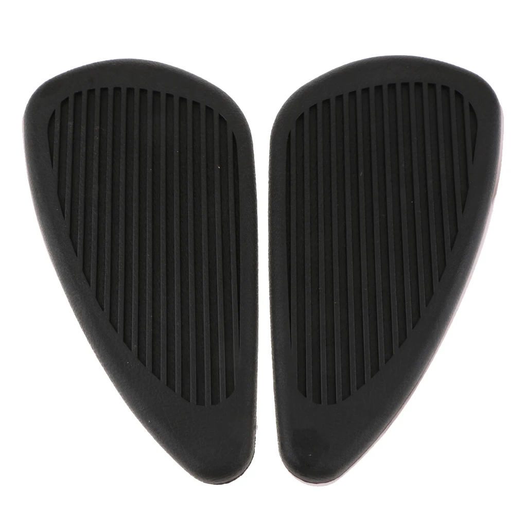 Left & Right Fuel Tank Traction Side Pads Non- Gas Fuel knee