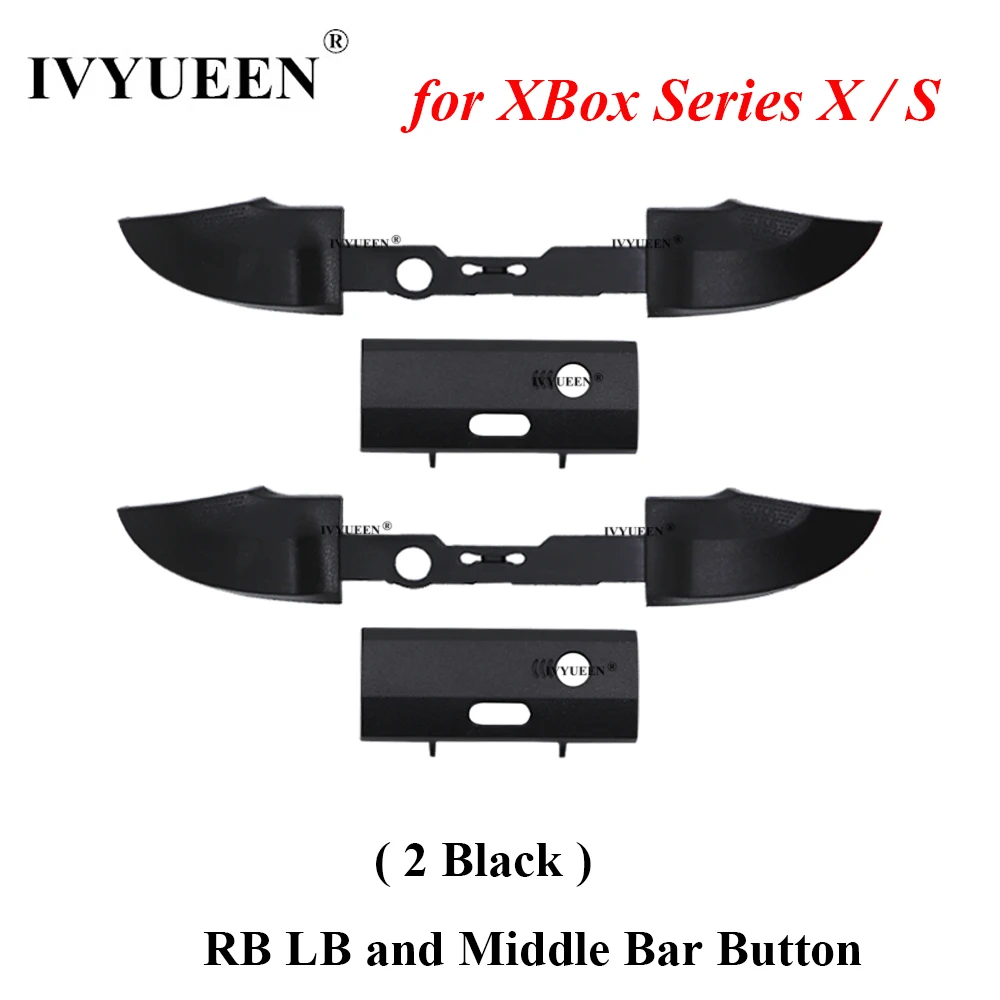 IVYUEEN für XBox Serie X S XSS XSX Core Controller RB LB Stoßstange Taste Mod Kit Mittleren Bar Halter Ersatz Reparatur teile – Detail 11