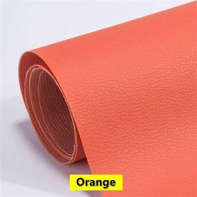 WANGYUXIN Self-Adhesive Sticker Leather Repair，Leather Repair Patch,Self-Adhesive  Leather Refinisher Cuttable Sofa Repair Patch,Sky  Blue,100x138cm/39.3x54.3in