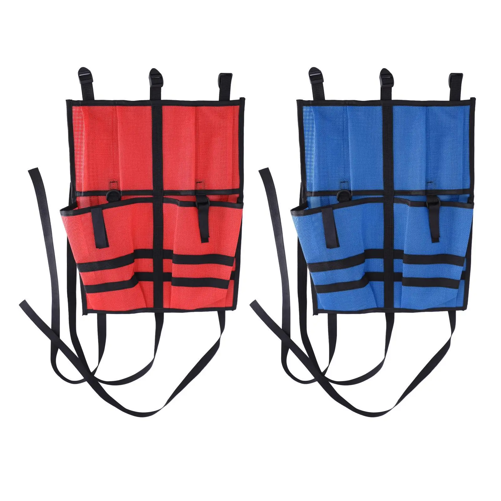Durable Nylon Kayak Storage Mesh Bag Side Pouch Organizer Accessory Gear Holder Storage for Vehicle and Much More Fishing Canoe