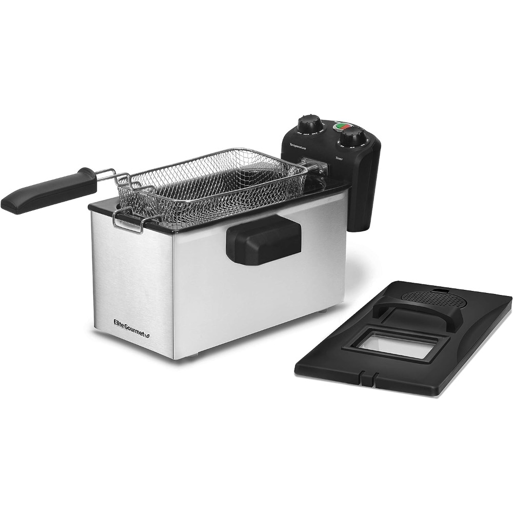 Title 1, EDF-3500 Electric Immersion Deep Fryer. Removab...