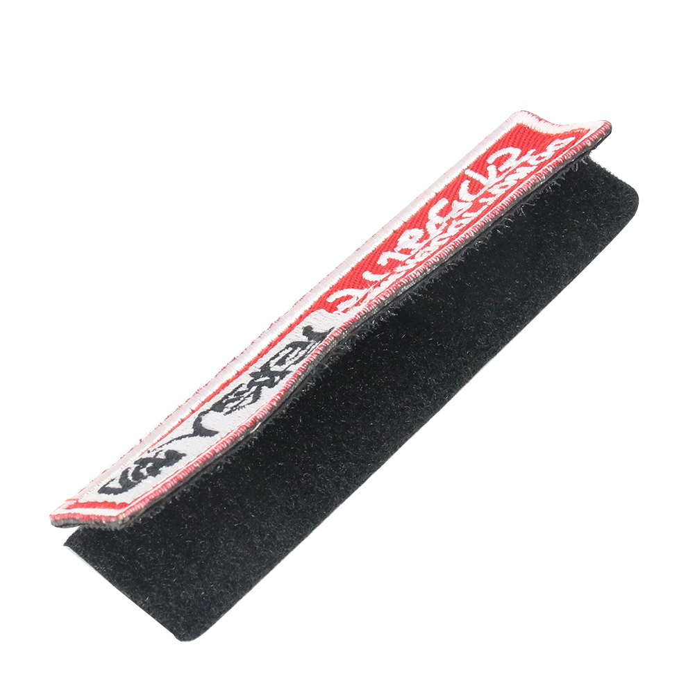 Gesticktes englisches Alphabet, chinesische gefährliche Charaktere, magischer Aufnäher, Abzeichen, Outdoor-Tasche, Kleidung, Persönlichkeitsaufkleber – Detail 3