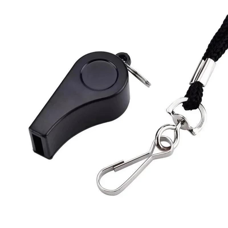 Description Picture 6 of itemHigh Quality Black Whistle Referee Game Halter Whistle Outdoor Travel Hiking Whistle Suitable for Basketball Volleyball Games