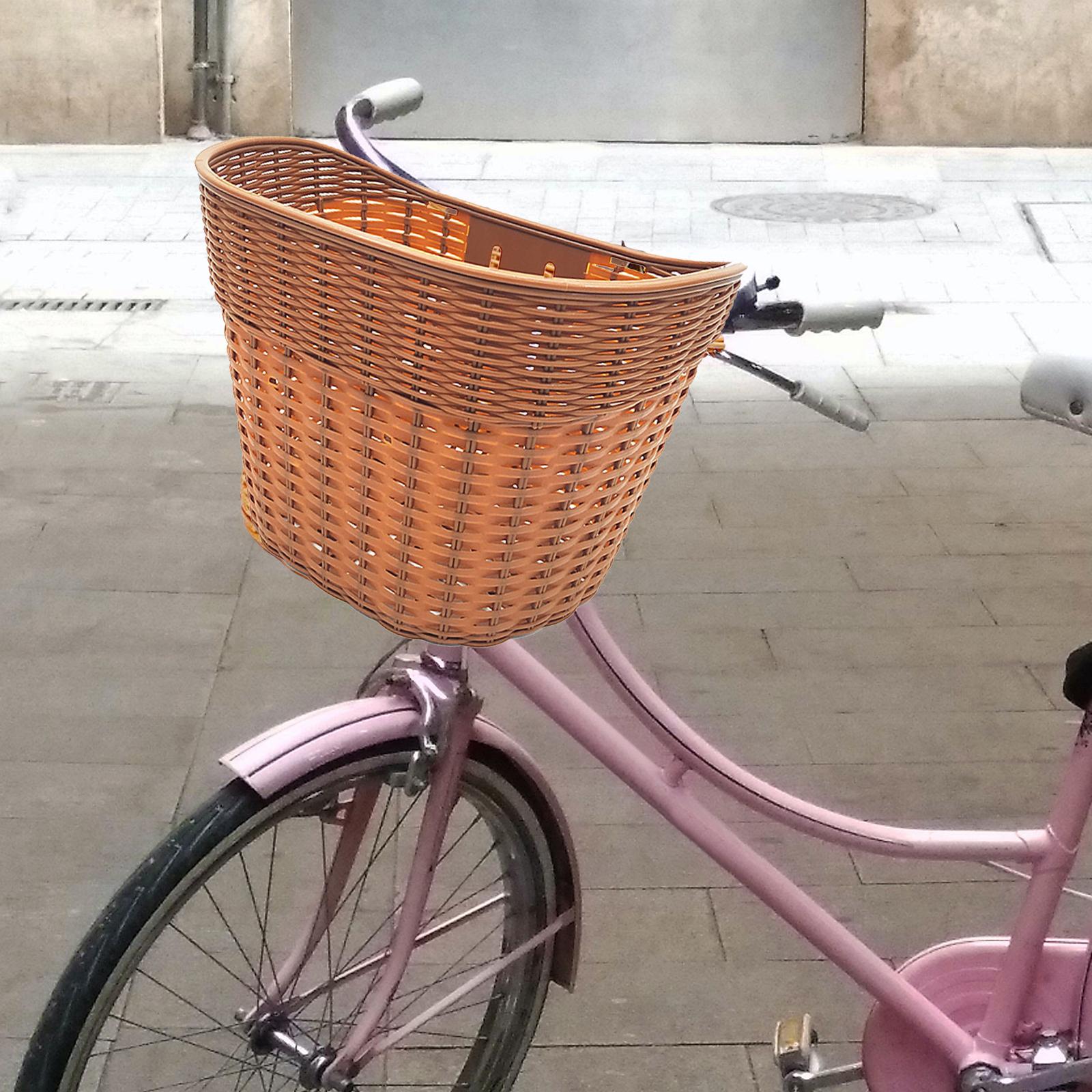 Pastel bike shop with basket