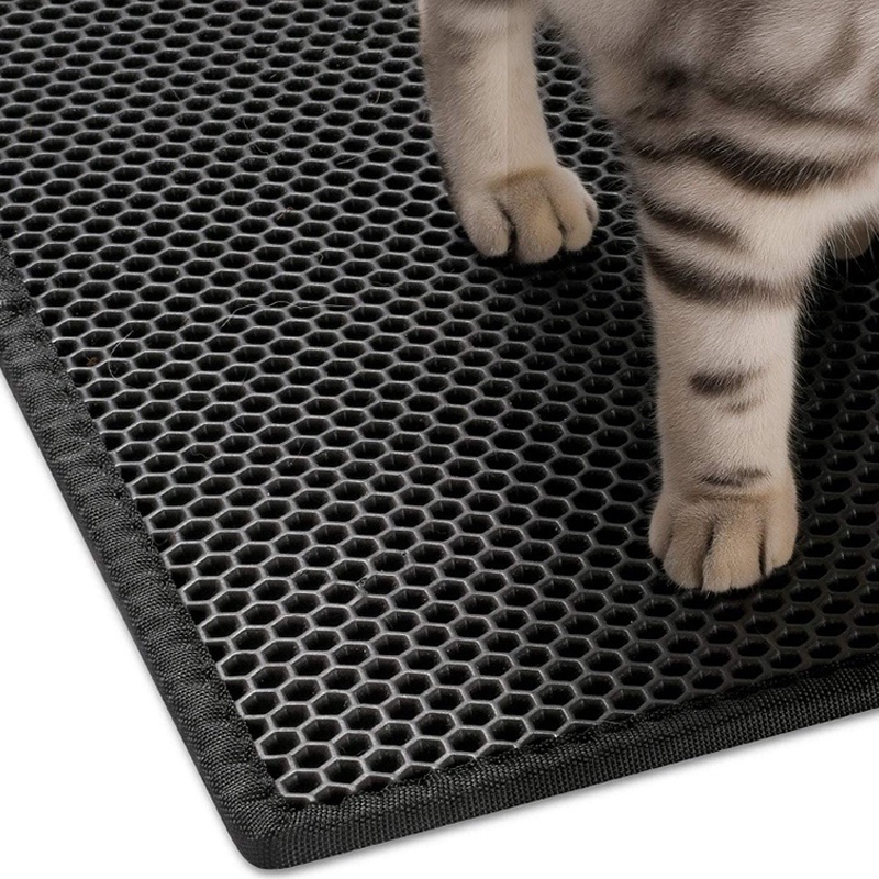 Title 7, Cat Litter Mat With Gift Double Layer Waterproo...