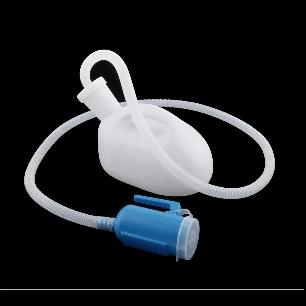 2000ml Male Bed  Potty Pee Bottle Pee Collector With 160