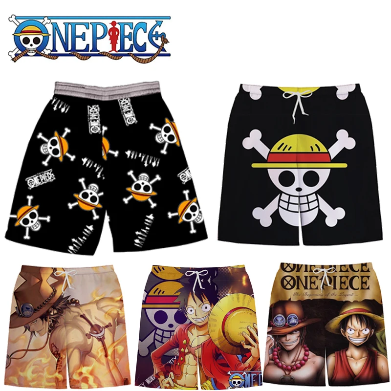 One Piece Shorts Monkey D Ruffy