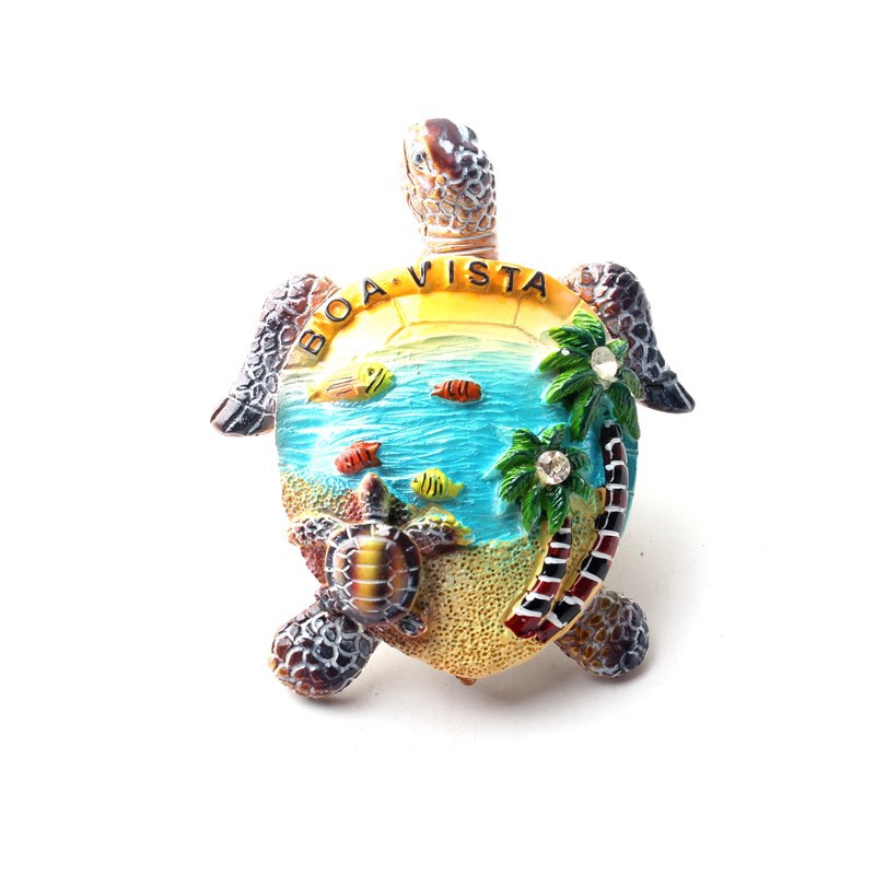 Description Picture 2 of itemCape Verde Travelling Souvenirs Fridge Magnets Cute Turtle Manetic Stickers for Message Board Kawaii Gifts Crative Home Decor