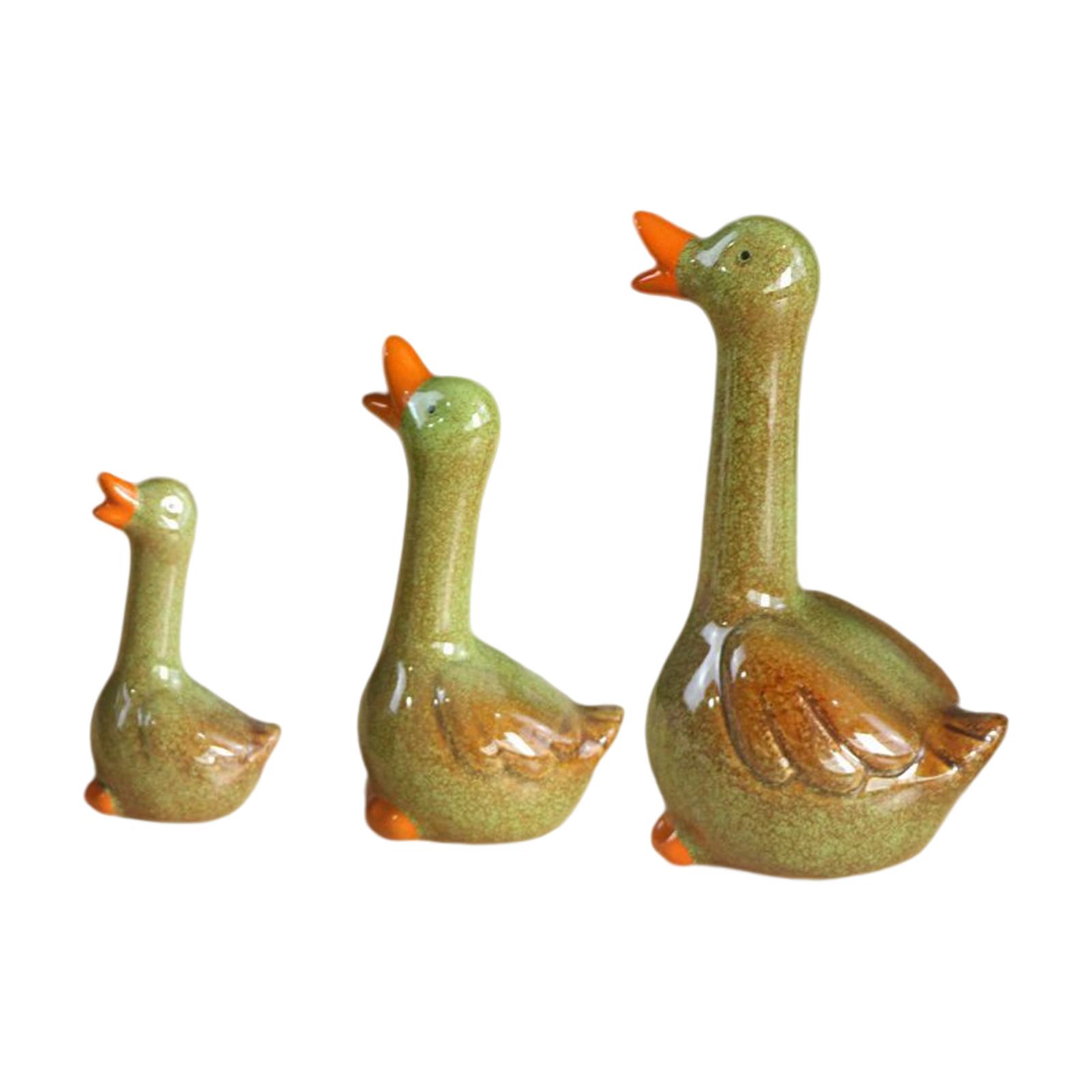 Duck Decoration Gift Centerpiece Collectible Figurines for Home Tabletop Living Room