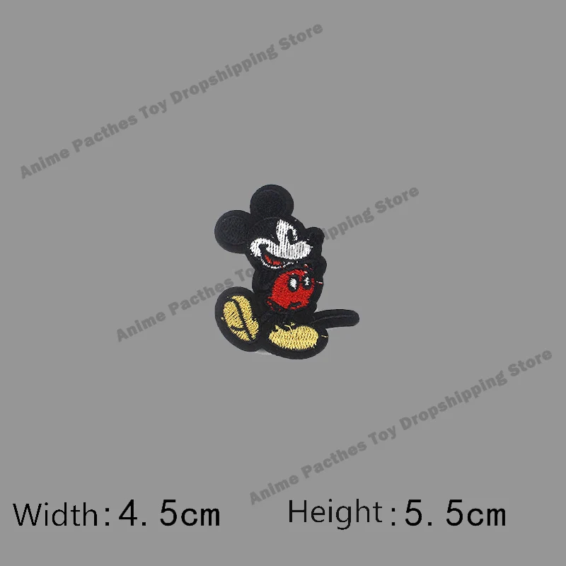Disneyiron On Patches For Clothes Large Mickey Mouse Cartoon Image  Embroidery Sticker For Baby Bag Anime Patch For Clothes Decor - Baby  Harness Backpack - AliExpress
