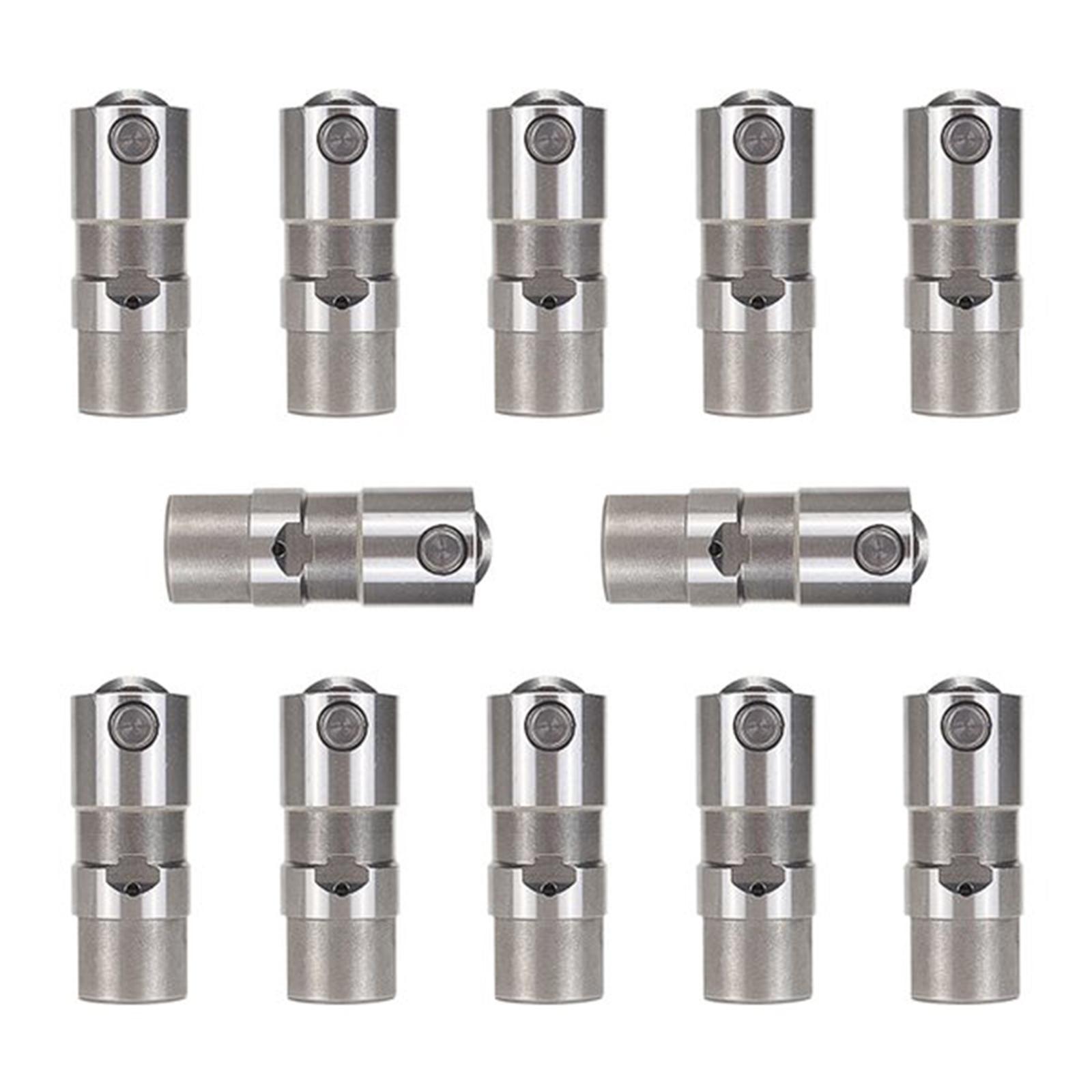 12 Pieces Hydraulic Roller Lifters Spare Parts Replaces Engine Valve Lifter for   3.1L 189Cid V6 171020070 HR376 Jb2270