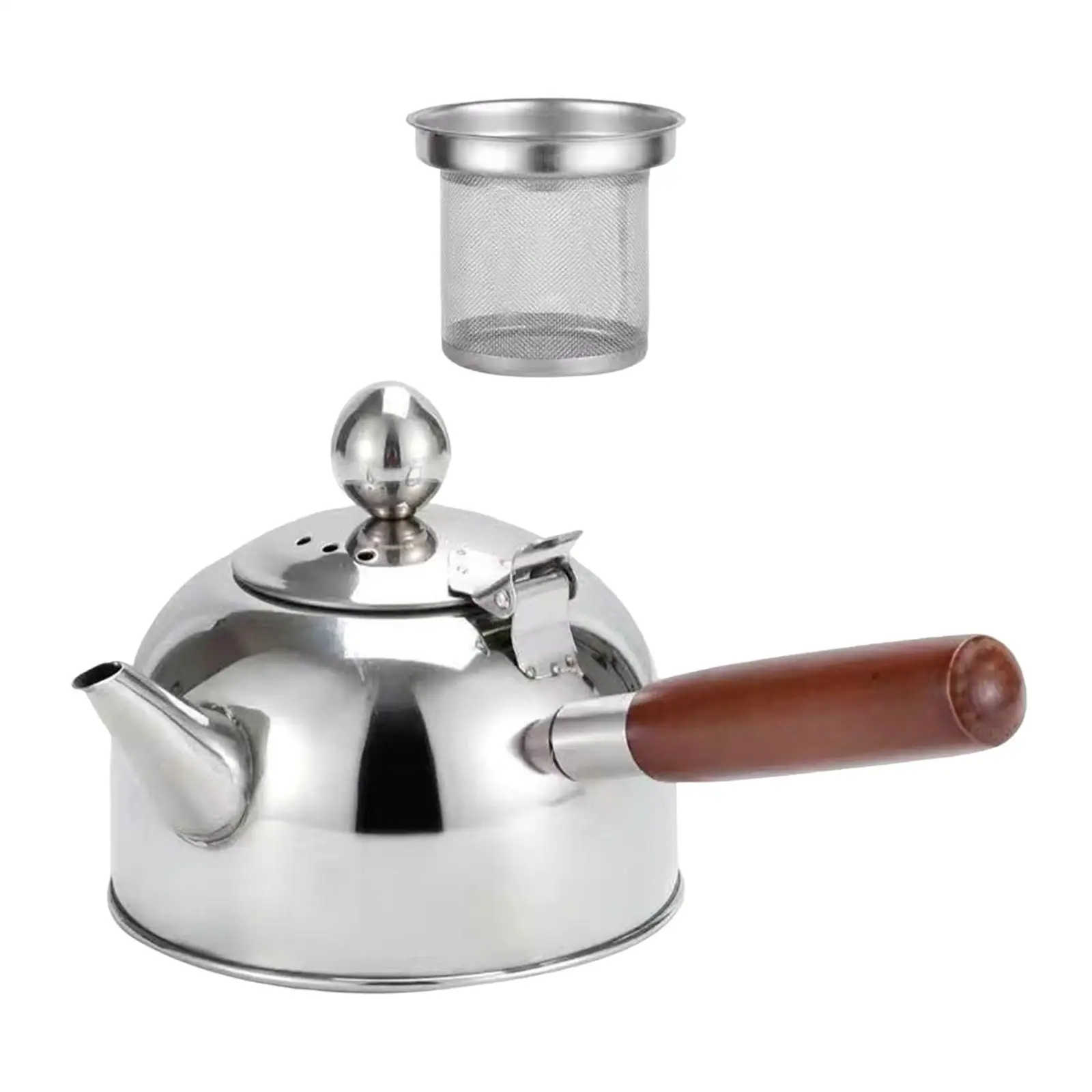 Tea Kettle Pot Tea Pot Water Boiler Coffee Pot for Boiling Water Picnic Kitchen Stovetop