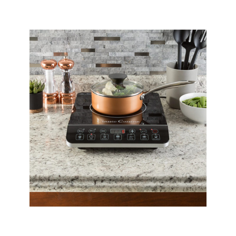 Title 2, Classic Cuisine Induction Cooktop - Electric Ho...