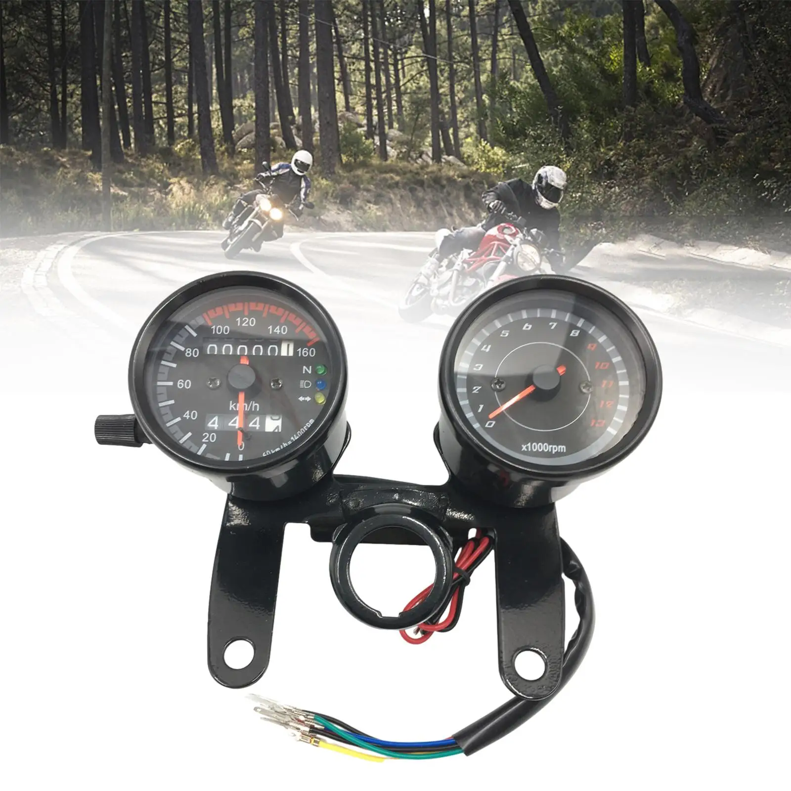 Motorcycle Speedometer Universal Accessories for High Performance Direct Replacement Premium Easily Install Professional