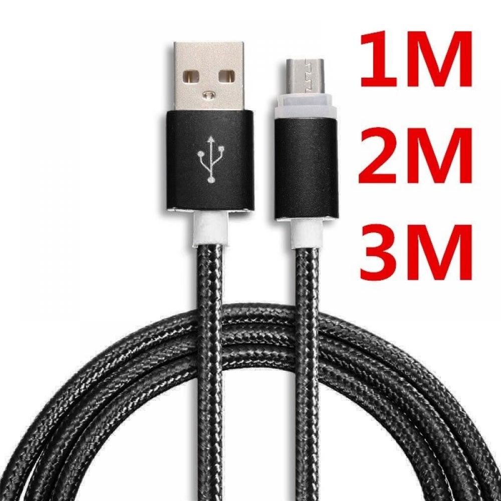 1/2/3 м Micro USB кабель для быстрой зарядки и синхронизации данных Шнур  для Android | AliExpress