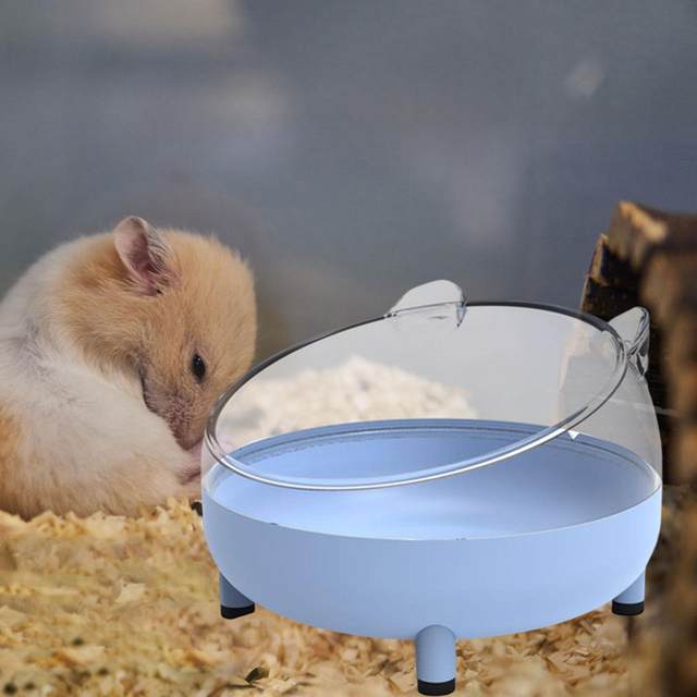 Hamster Substrate Dish Hamster Sand Bath Box - Clear Acrylic Pet ...