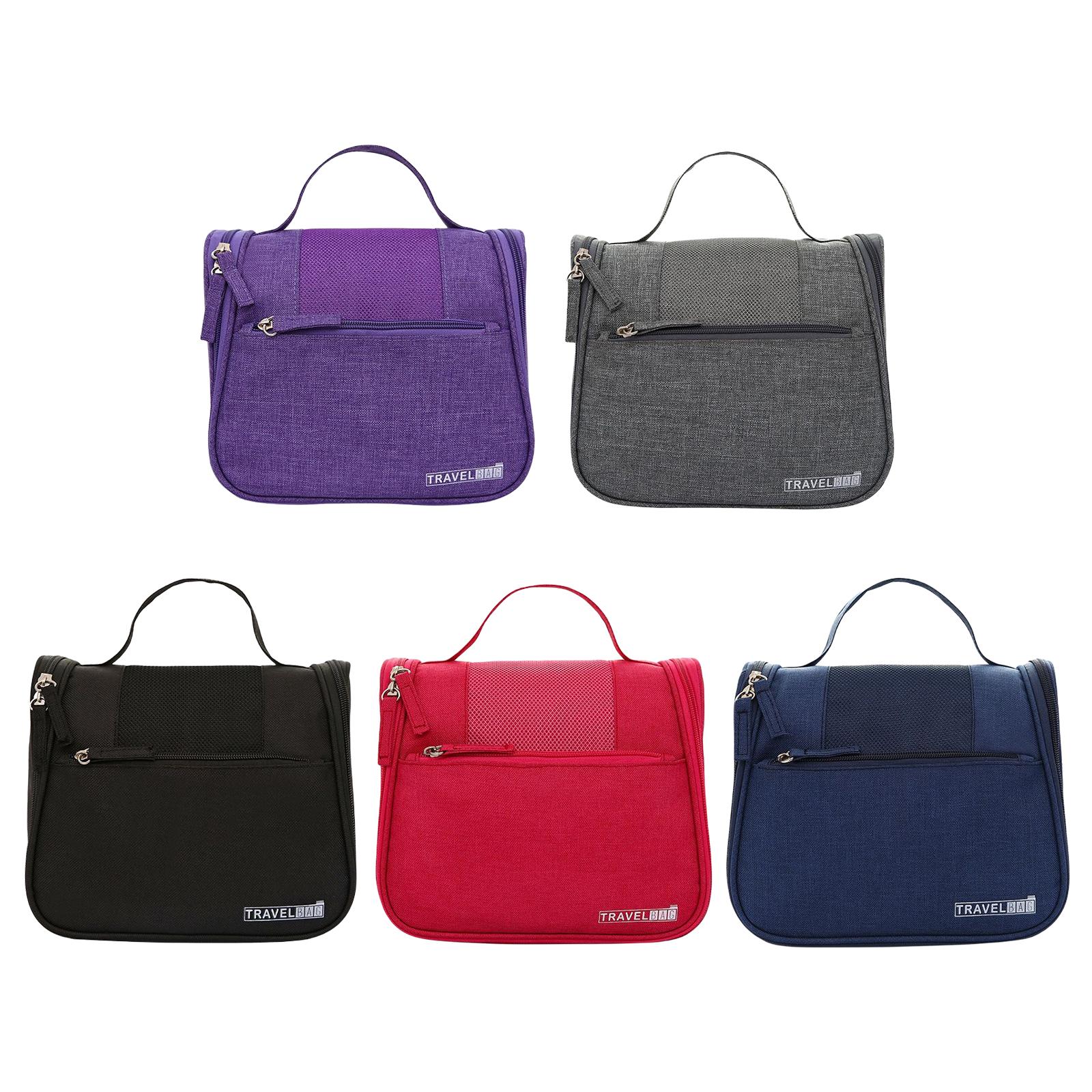 Toiletry Bag Portable Makeup Organizer many Pockets for Toothbrush Shampoo Men and Women