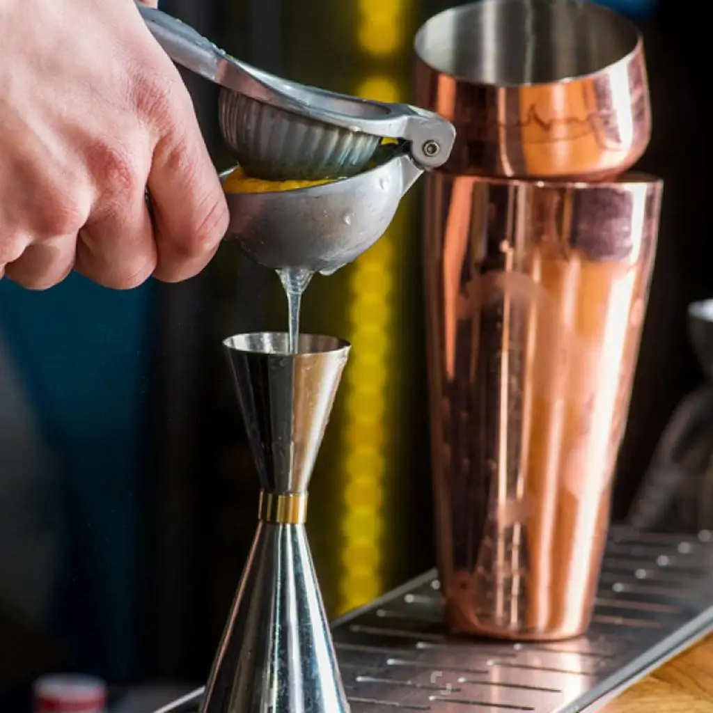 Cocktail Jigger Bartender Bar Drink Mixing Measure Stainless Steel