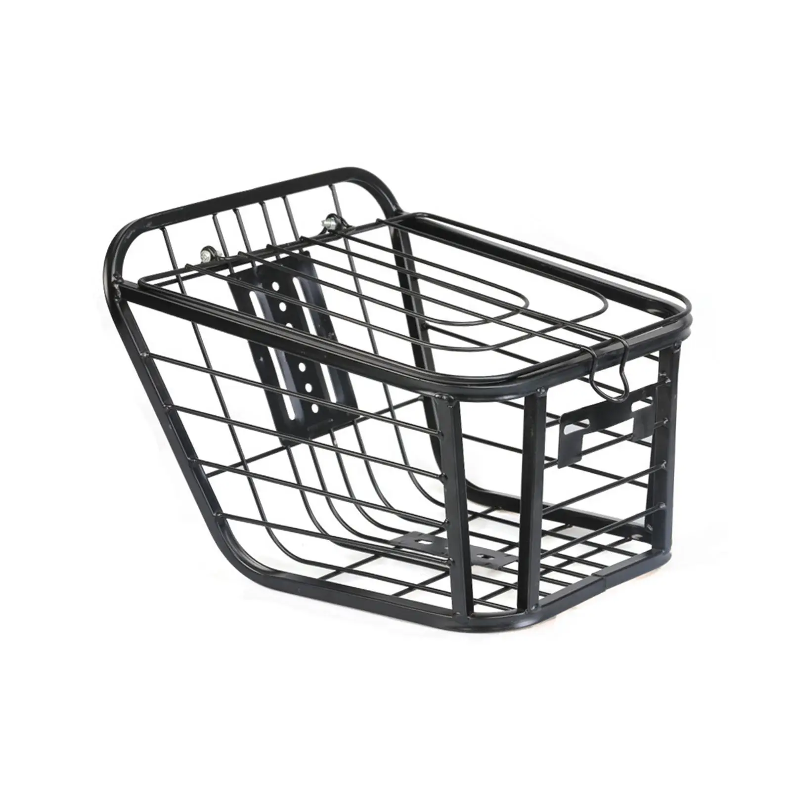 Rear Bike Basket Durable Hanging Wire Mesh Basket Bicycle Storage Basket for Cycling Road Bike Travel Women`s and Men`s Riding