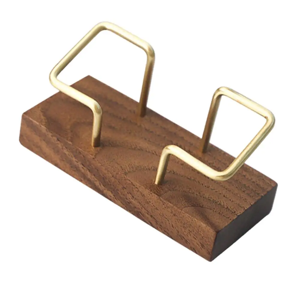 Wooden Business Card Holder Business Card Display for Offices Shopping Malls Enterprises