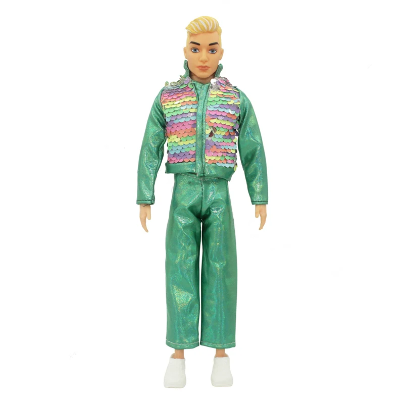 Boneca Ken Boyfriend com terno de lantejoulas
