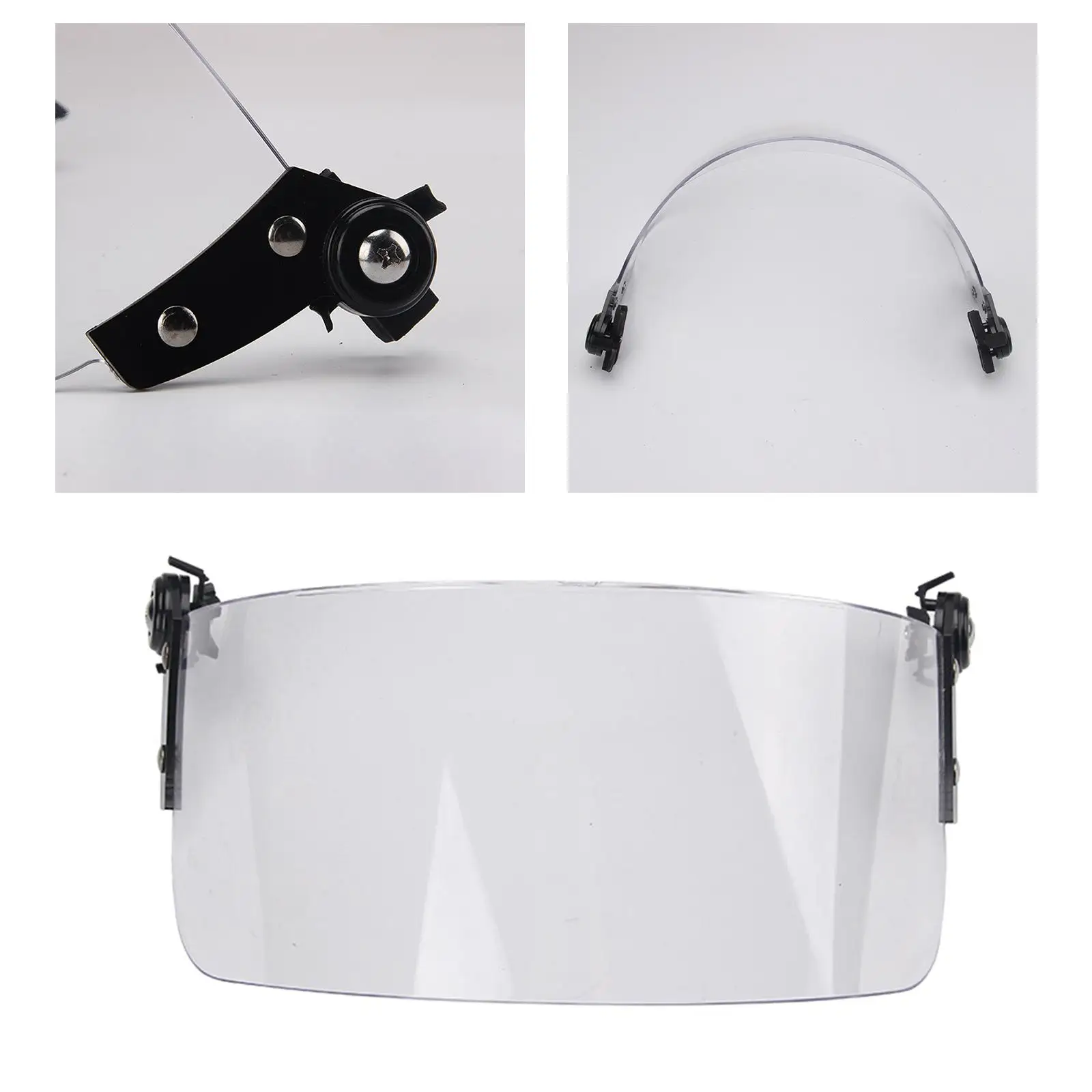 Motorcycle Wind Shield Lens Clear Shield Universal Windshield Replacement for Snowmobile Adult