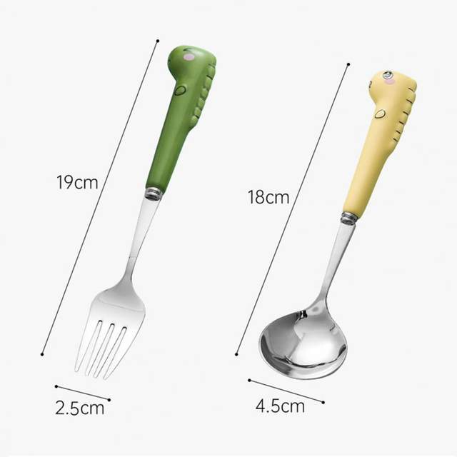 1pcs Cartoon Kitchenware Dinosaur Modeling Spoon Tableware Kitchen Ute –  Creative Kitchens