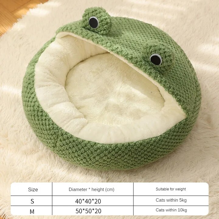 Title 4, Plush Green Warming Detachable Semi-enclosed Pe...