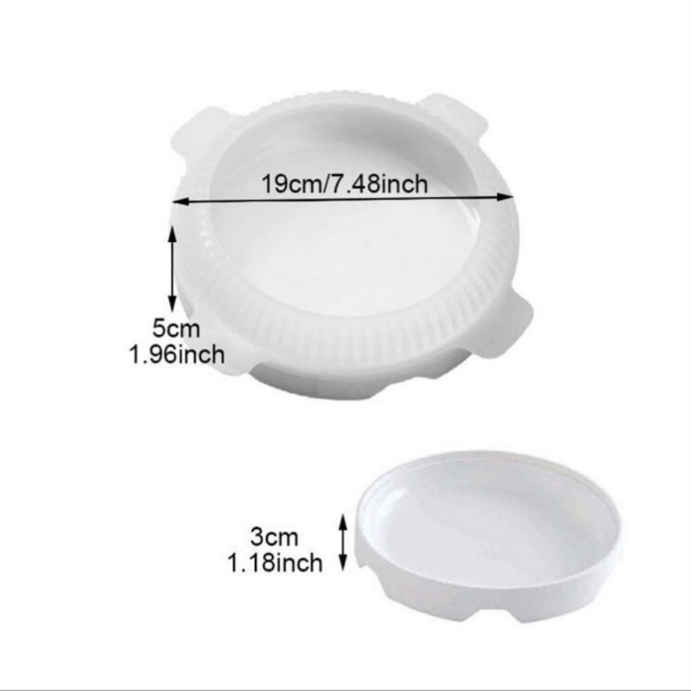 1set Runde Eclipse Silikon Kuchen Form für Mousse Eis Chiffon Kuchen Backform Dekorieren Zubehör Backformen Werkzeuge – Detail 6